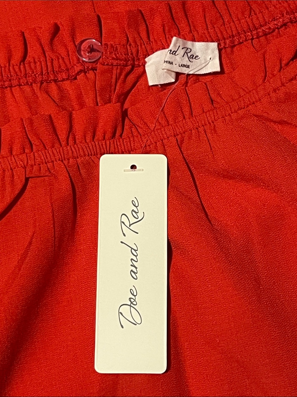NWT Doe & Rae Blouse Large - Picture 2 of 3